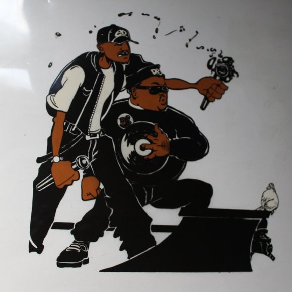 MTV Raps original art
